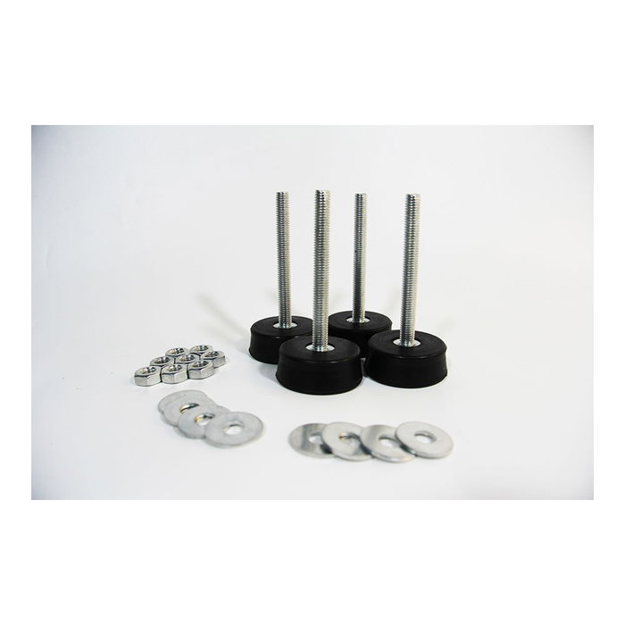 Verhal Antivibrateur SG60, amortisseur pour appareils de climatisation, lot de 4 unités Verhal Antivibrateur SG60, amortisseur pour appareils de climatisation, lot de 4 unités