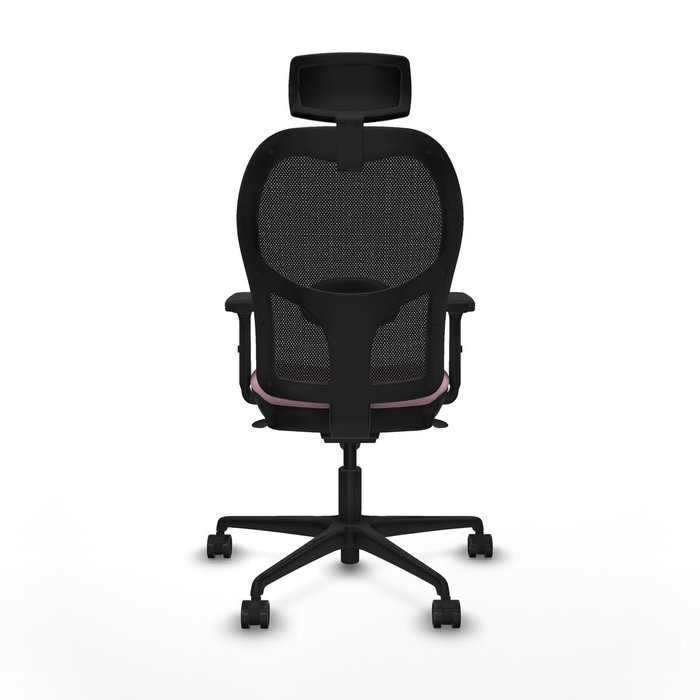 Piqueras y Crespo Chaise de Bureau avec Appui-tête Jorquera 2D036N2 Rose