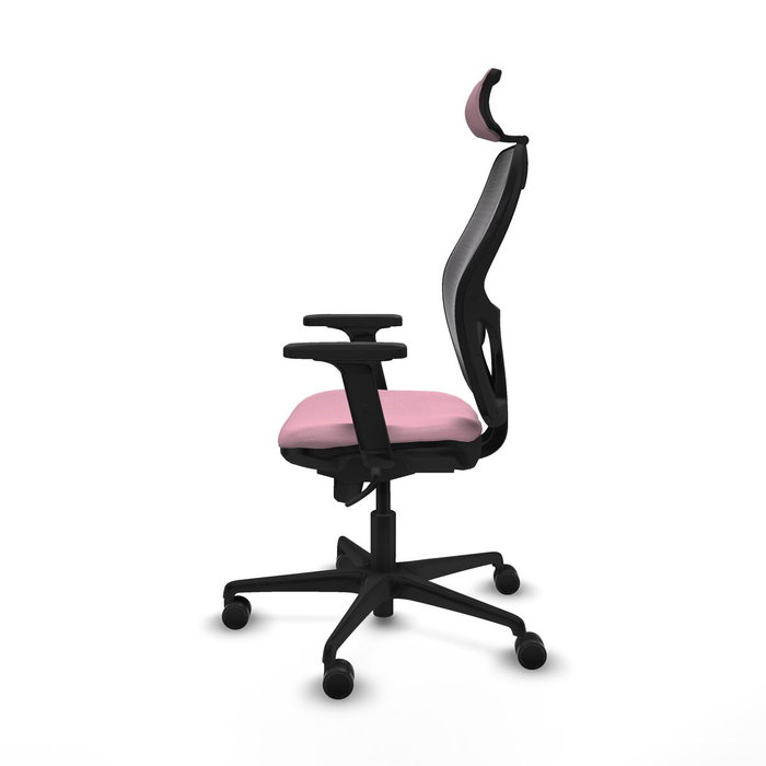 Piqueras y Crespo Chaise de Bureau avec Appui-tête Jorquera 2D036N2 Rose