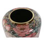 Home ESPRIT Vase Multicouleur Rose Métal 33 x 33 x 35 cm