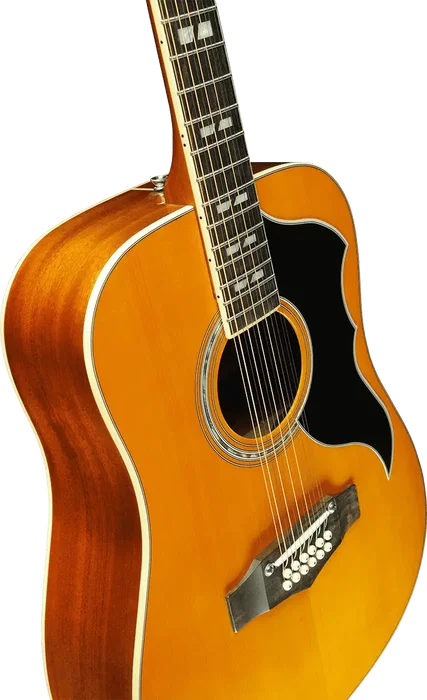 EKO Guitare Acoustique-Électrique Dreadnought Ranger 12 Cordes Vintage Natural EKO Guitare Acoustique-Électrique Dreadnought Ranger 12 Cordes Vintage Natural