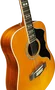EKO Guitare Acoustique-Électrique Dreadnought Ranger 12 Cordes Vintage Natural