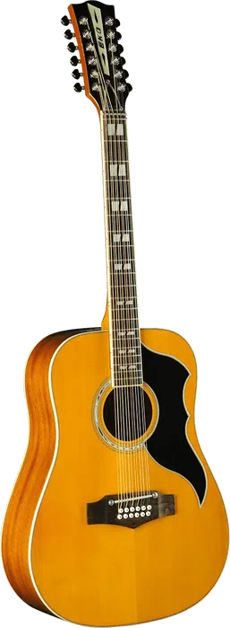 EKO Guitare Acoustique-Électrique Dreadnought Ranger 12 Cordes Vintage Natural EKO Guitare Acoustique-Électrique Dreadnought Ranger 12 Cordes Vintage Natural