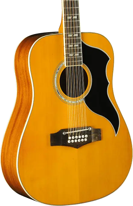 EKO Guitare Acoustique-Électrique Dreadnought Ranger 12 Cordes Vintage Natural EKO Guitare Acoustique-Électrique Dreadnought Ranger 12 Cordes Vintage Natural