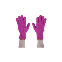 Bifull Gants en microfibre pour décoloration roses (Pack de 2)