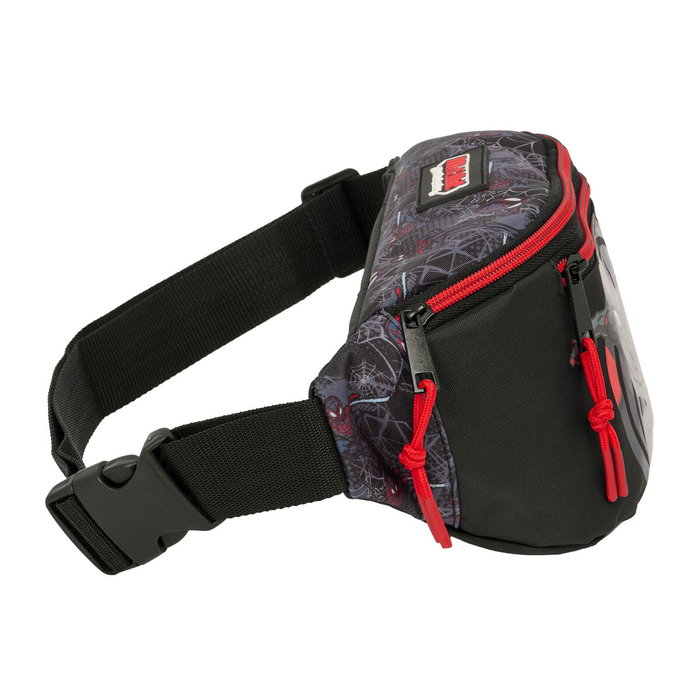 Sac banane Spider-Man Noir 23 x 12 x 9 cm Sac banane Spider-Man Noir 23 x 12 x 9 cm