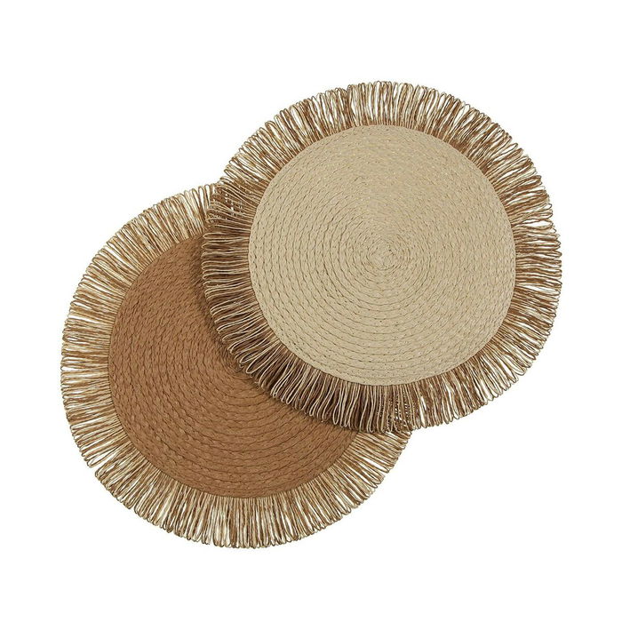 Dessous de plat Versa Blanc Papier 38 x 38 cm Dessous de plat Versa Blanc Papier 38 x 38 cm