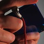 Elbe CA-199 Câble Gaming et Charge USB-A vers Type-C 1 mètre, Angle 90°, Nylon Tressé, Connecteurs Aluminium