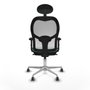 Piqueras y Crespo Chaise de Bureau Jorquera 2D086G1 Vert émeraude