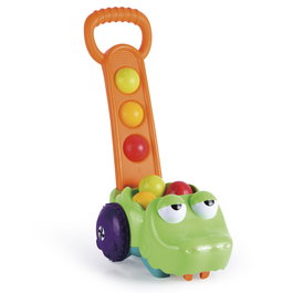 Tachan Jouet Crocodile Lance-Balles Éducatif pour Enfants, Motricité Fine et Grossière, Multilingue, à Partir de 12 Mois