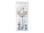 Berilo Pommeau de Douche Gris 8.5x21x8.5 cm 2 Fonctions (Set de 12)