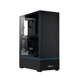 Lian Li Boîtier PC Gaming Lancool SUP01 ATX Tour Noir Verre Trempé USB 3.0 3.1 Type-C G99.SUP01X.00
