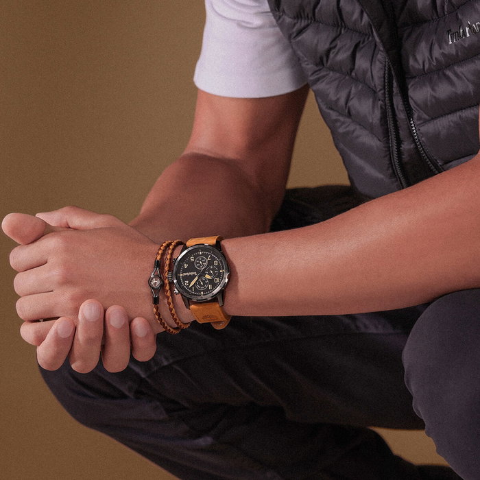 Bracelet Homme Timberland TDAGB0002402 Marron