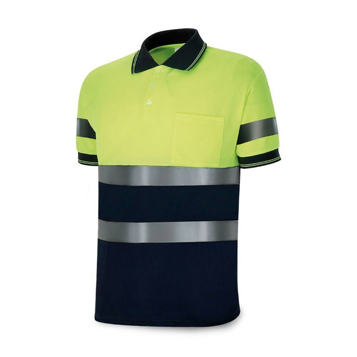 BigBuy Fashion Polo à manches courtes Grande visibilité Jaune Blue marine 2XL BigBuy Fashion Polo à manches courtes Grande visibilité Jaune Blue marine 2XL