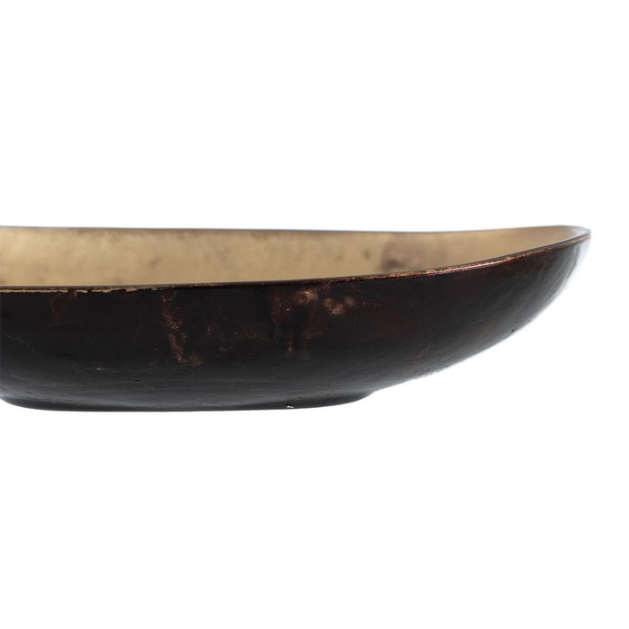 Centre de Table Marron Noir Verre 15,2 x 20,5 x 4,3 cm