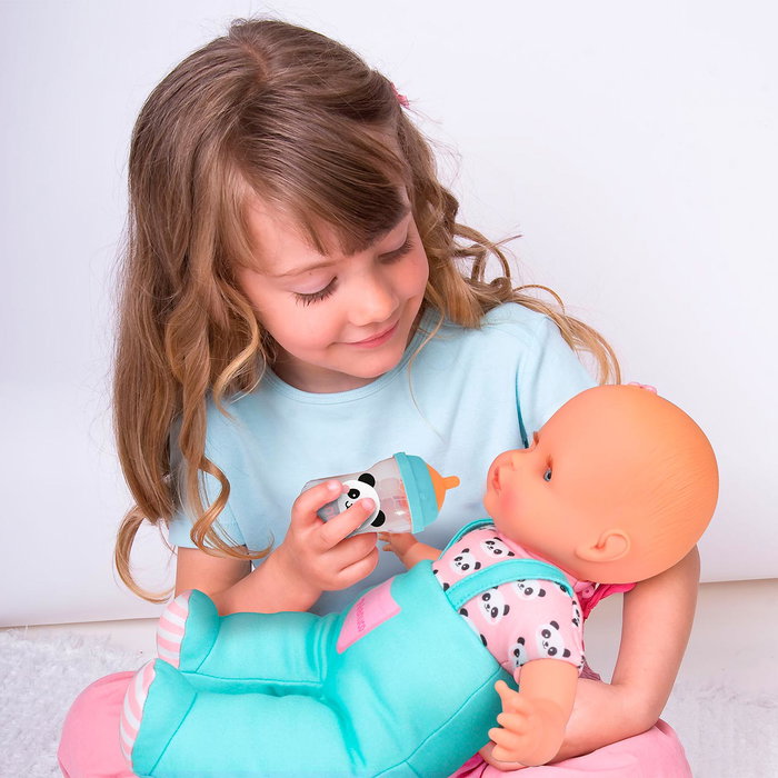 Nenuco Poupée Nenuco avec Biberon Magique - Modèle NFN86000 - Poupée très douce et biberon où le liquide disparaît - Pour enfants dès 10 mois