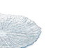 VIVALTO Plat plat bleu 28 cm en cristal