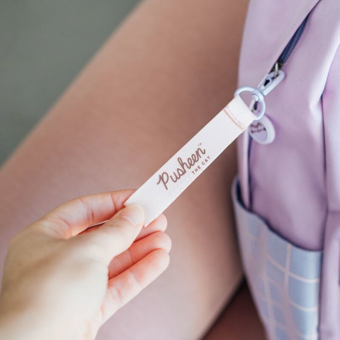 Pusheen Sac à dos Moments en polyester avec poche principale à fermeture éclair et 3 poches extérieures (frontale et latérales)