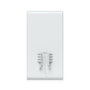 Ubiquiti Point d'Accès Wi-Fi 6 Intérieur/Extérieur, 4 Flux Spatiaux, Double Port Gigabit Ethernet RJ45, Alimentation PoE, Protection IPX6, Boîtier en Polycarbonate