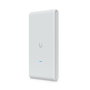 Ubiquiti Point d'Accès Wi-Fi 6 Intérieur/Extérieur, 4 Flux Spatiaux, Double Port Gigabit Ethernet RJ45, Alimentation PoE, Protection IPX6, Boîtier en Polycarbonate