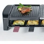 Severin RG9690 Appareil à raclette 8 personnes - Plaques combinées pierre naturelle et antiadhésive