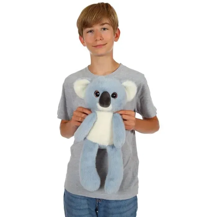 Gipsy Toys - Peluche Koala Leggies, Bleu, 48 cm - Peluche douce pour enfants dès la naissance