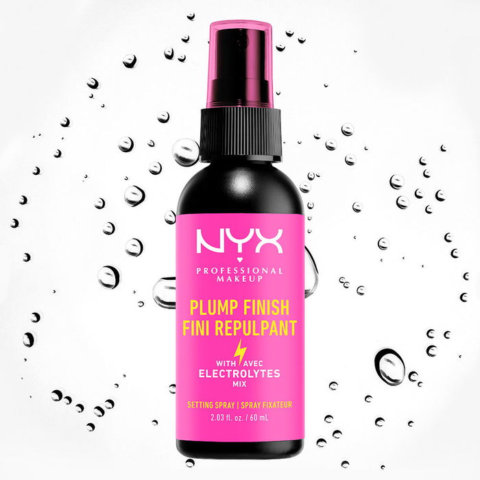 Nyx Professional Make Up Spray Fixateur Plump Finish 60 ml Hydratant Végan