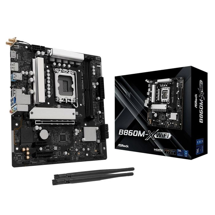 Carte Mère ASRock B860M-X WiFi Intel B860 LGA 1851