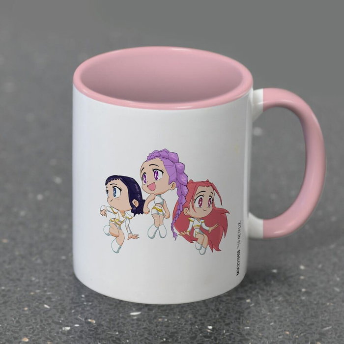 PYRAMID Taza Chibi KPop Demon Hunters 325ml