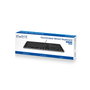 Ewent EW3269 Clavier USB Multimédia Rétroéclairé avec Repose-Poignet, Disposition Espagnole (ES), Touches Silencieuses