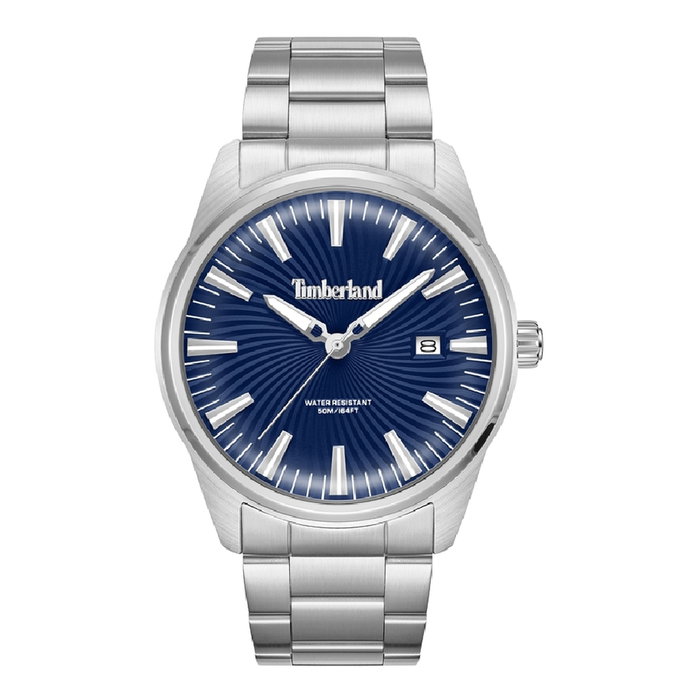 Timberland TDWGH0083104 avec bracelet en acier gris et cadran bleu Timberland TDWGH0083104 avec bracelet en acier gris et cadran bleu