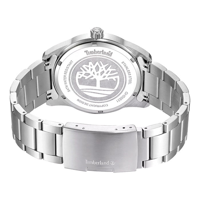 Timberland TDWGH0083104 avec bracelet en acier gris et cadran bleu Timberland TDWGH0083104 avec bracelet en acier gris et cadran bleu