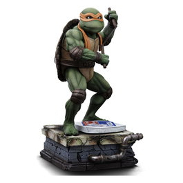 Iron Studios Tortues Ninja statuette 1/10 Art Scale Michelangelo