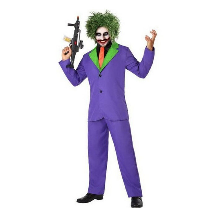 Atosa Déguisement Clown Violet Adulte Atosa Déguisement Clown Violet Adulte