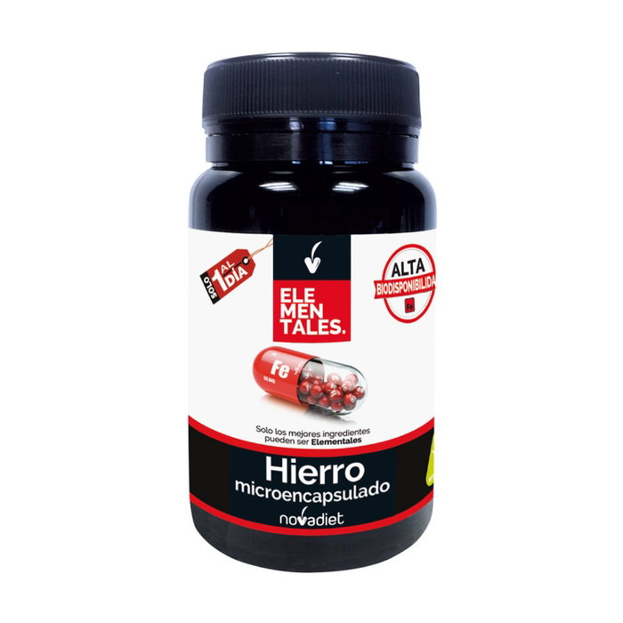 NOVADIET Hierro 60 capsules végétales NOVADIET Hierro 60 capsules végétales
