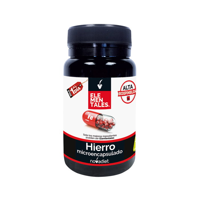 NOVADIET Hierro 60 capsules végétales NOVADIET Hierro 60 capsules végétales