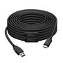 MicroConnect Câble USB 3.2 Gen 1 A vers USB-C, 10 m, Actif, 5 Gbit/s - Pour Ordinateur, Imprimante, Disque Dur, Extension de Signal