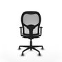 Piqueras y Crespo Chaise de Bureau 1D036G0 Gris clair