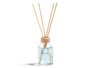 Acorde Mikado Océan 50 ml avec tige, verre rotin bois bleu 7x17x5 cm (Set de 12)