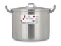 Kinvara Marmite Aluminium 22 cm 6 L Argent (Set de 6)