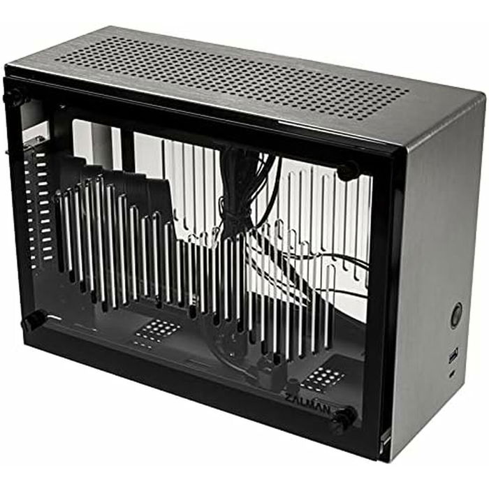 Boîtier ATX semi-tour Zalman M2 MINI SILVER Argent