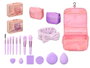 BERILO Set Nécessaire de Maquillage 33 Pièces Morado + Rosa