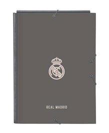 Safta - Chemise cartonnée à 3 volets Real Madrid 3ᵉ équipement 24/25 - Format A4 (26x33,5x2,5 cm)