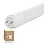 Pack 10 Tubos LED T8 22W 3080Lm 6000K Verre 150Cm 40.000H [TC-T8-22WC-CW-PK10-AP]