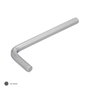 WOLFPACK LINEA PROFESIONAL Clé Allen Standard 6,0 mm en Acier Chrome Vanadium