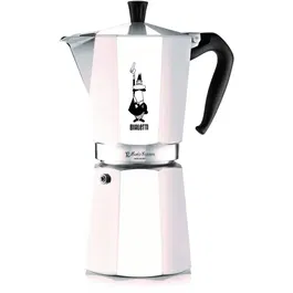 Bialetti Moka Express Cafetière Italienne 12 Tasses 770 ml Inox, Tous Feux Sauf Induction