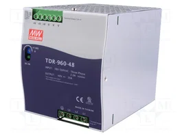 MEAN WELL TDR-960-48 Alimentation à impulsions 960W 48VDC 20A Rail DIN