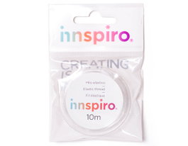 Innspiro Fil élastique transparent 0,3mm 10m