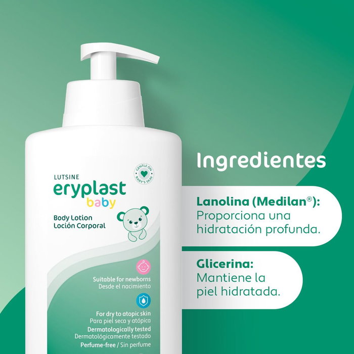 Eryplast Eryplast Baby Lotion corporelle 500 ml Eryplast Eryplast Baby Lotion corporelle 500 ml