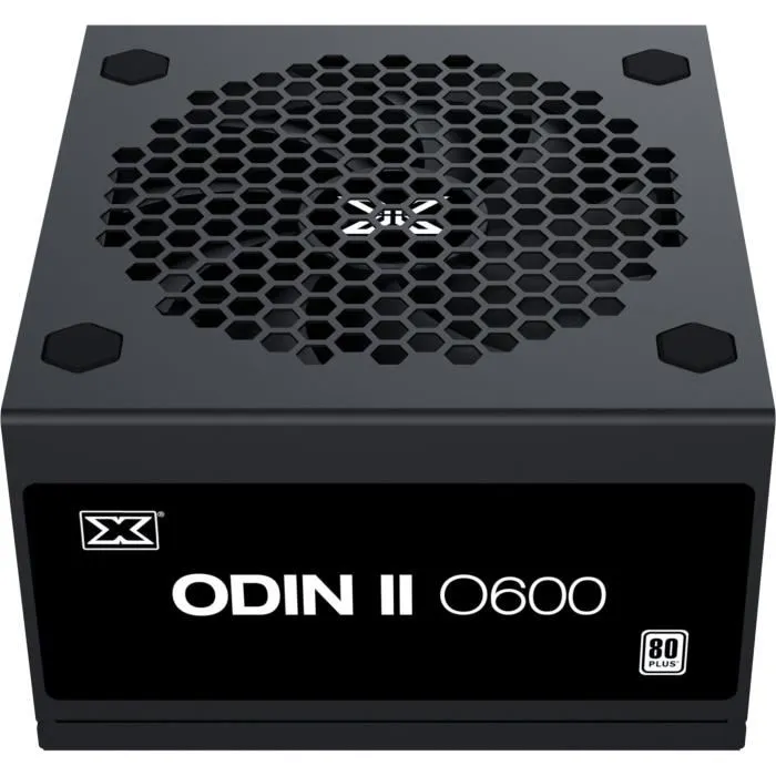 Xigmatek Odin II O600 Alimentation PC 600W 80Plus Non modulaire Ventilateur 120mm Noir